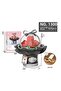 Loz Led Bouquet Series: Red Rose |   305 Pieces Micro Blocks |   15+ Years Old |   Flower Model - 5