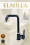 Black Chrome Pear Corner Kitchen Sink Faucet - 2