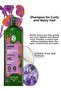 Curl Defining Shampoo - For Curly and Wavy Hair / Boucles Organic Linen and Agave 300 ml - 3