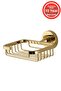 Gold Stainless Brass Karaca Mounted Wire Soap Dispenser