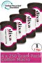 1 kg - Pack of 4 - 3 mm - Koton Macrame Bag Yarn 169 Dark Mink