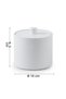 Brenda 6 Piece Bathroom Accessory Set - Matte White - 7