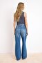 Mavi Yüksek Bel %100 Pamuk Geniş Paça Wide Leg Jeans TWOSS26JE00130 - 4
