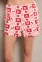 Teen Pembe-Çok Renkli %100 Pamuklu Kalp ve Meyve Baskılı Örme Pijama Takımı THMSS26PT00048 - 3