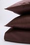 Brown Double Size Cotton Satin Premium Duvet Cover Set Tphss26Ckn00012 - 3