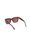 Square red gradient sunglasses - 3
