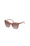 Square gradient brown smoke sunglasses