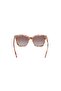 Square gradient brown smoke sunglasses - 4