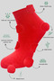 3 Pairs of Women's Bamboo Seamless Booties Socks - 3