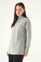 Pulover gri guler rotund 3096A - 7