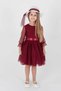 Girl's Hat and Tulle Lace Trend Evening Dress Ak2228 - 4