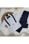 Boy/Shirt/Pants Set with Suspenders and Bow Tie - 6