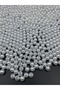 8mm White Luxury Plated - Plastic Pearl Beads Jewelry Making Bead(50Gr~200Pcs) - 2