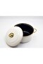 Cream Enamel 22 cm Deep Pot - 3