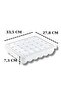 Egg Storage Container 1 Piece of 30, Sterile Egg Holder, Egg Organizer with Lid - 4