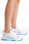 Unisex White Blue Sports Shoes Tbqnl - 3