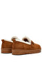 Women's Tan Suede Comfortable Furry Inside Buckle Short Boots - 3