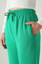1600 Waist Tie-Up Tracksuit Green - 4