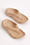 Women's Cream Thick Soled Flip Flops Eva Slippers