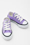 Children's Unisex Lilac Comfortable Lace-Up Sneakers - 4