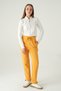 Mustard Waist Tie Lace-Up Tracksuit 1600 - 6