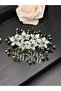 Radiant Flowers: Modern Hair Comb - 5