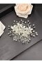 Radiant Flowers: Modern Hair Comb - 3