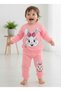 Baby Girl Long Sleeve Seasonal Rabbit Printed Baby Set 18-24 MONTHS