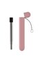 Skittle Straw for Life – Case with Straw & Brush – Pink - 2