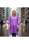 Oversized Transparent Raincoat Poncho - Hooded Raincoat - Poncho Raincoat - 4