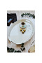 Oval Metal Serving and Presentation Tray, Large Tray, Tea Coffee Tray'Cream' - 7