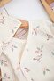 Printed 100% Cotton Ribbed Baby Set with Gloves, Booties, Hat and 3 Piece Bodysuit - 3