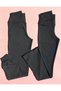 Scuba-Diver (2-Pack) Fabric Gatherer High Waist Spanish Leg and Jogger Women's Leggings