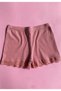 Camisole 4-Piece Black, Green, Dried Rose and Blue Color Cotton Corded Women's Boxer-Shorts 50V22 - 2