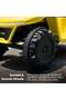 Giddy ATV Electric Bike for Kids | Rechargeable Electric Ride-On with Lights, USB & Music (Yellow) - 4