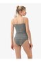 Women's Modal Strap Silver Tank Top 1628 - Gray Melange - 4