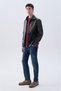 Men's Indigo Tapered Fit Jean Pants - 5