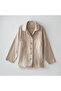 Melsa Women's Pajama Set 100% Organic Cotton Muslin Beige - 2