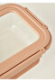 Terra 3-Piece Glass Storage Container Set Beige (370 Cc) - 5