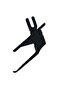 Anthracite Aluminum Spaghetti Window Handle - 2
