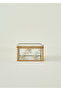 Palm Cam Decorative Box Gold (10x22x5 cm) - 4