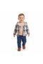 boys' 3-piece shirt set / shirt T-shirt - pants 3-piece set 06-24 months - 6