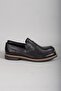 Select 2654 loafer genuine leather men's shoes black - 4