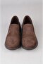 Select 501 genuine leather casual women's shoe coffee nubuck - 3