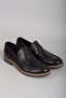 Select 2654 loafer genuine leather men's shoes black