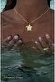 Women's Steel Stone Turtle Necklace Does Not Fade - 2
