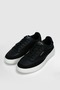 112230252 Isaac Sneaker Men's Leather Shoes Black - 3