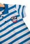 Boys' Casual Striped Polo T-Shirt and Shorts Set - 5