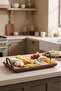 Beris - large rectangular handled tray - 2