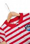 Boys' Casual Striped Polo T-Shirt and Shorts Set - 3